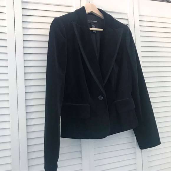 Club Monaco Dark Velvet Blazer - Picture 7 of 8